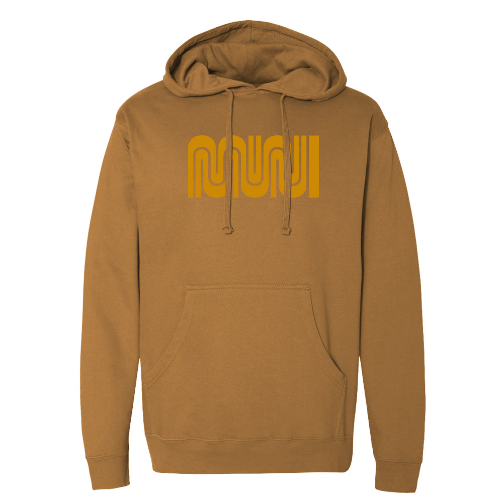 Muni Retro Pullover Hoodie, Brown